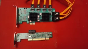8-Port SATA III 6Gbps PCIe x1 Expansion Card – Syba SD-PEX40104 w/ Cables - Picture 1 of 3