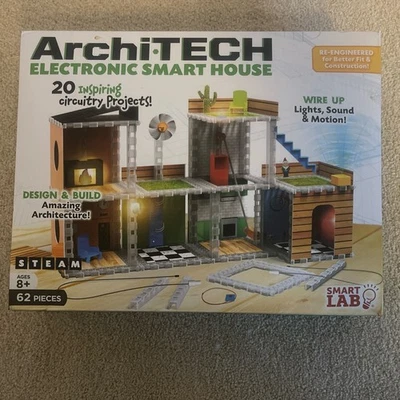 Smart Lab Archi Tech Electronic Smart House 20 Circuitry Project  8+ Used once - Image 1 of 4