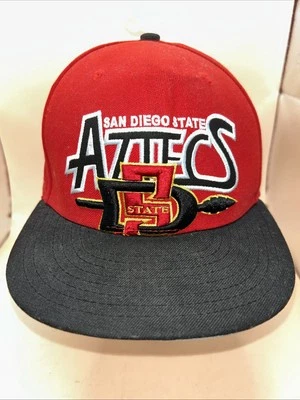 SAN DIEGO STATE AZTECS New Era Baseball Hat Cap Fitted 7 1/2 59Fifty - Image 1 of 4