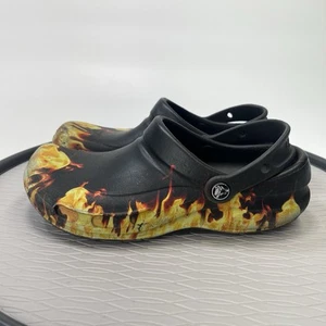 Zueco Crocs realista fuego/llama gráfico l - talla 7M/9W - Imagen 1 de 18