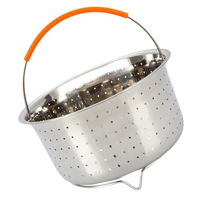  21 .5X12.5CM Cestino A Vapore Di Riso Cestello Per Cottura Acciaio Inox - Immagine 1 di 4