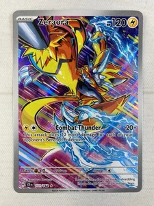 Zeraora IR 151/142 Stellar Crown Illustration Rare Holo Pokemon Card NM - Picture 1 of 2