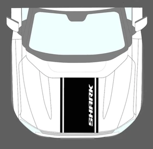 Calcomanías BYD Shark Bonnet Cualquier Color Utilidad 4X4 Pegatinas 2024-2025 02 - Imagen 1 de 7