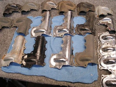 Лот 1938-1947 Knucklehead верхняя крышка клапана банки, в основном OEM, 20 шт. - Изображение 1 из 4