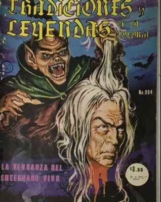Cómic Español México, TRADICIONES Y LEYENDAS DE LA COLONIA #994 Terror Mexicano Foto 1 de 4