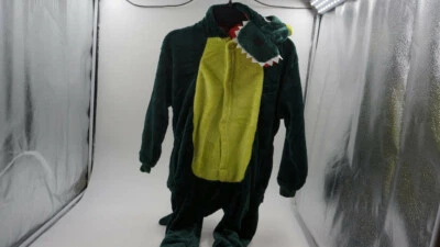 DREAM OF DISPUTE SHU KIDS DINO PAJAMAS 绿色/红色 M 码 — 第 1/3 张图片