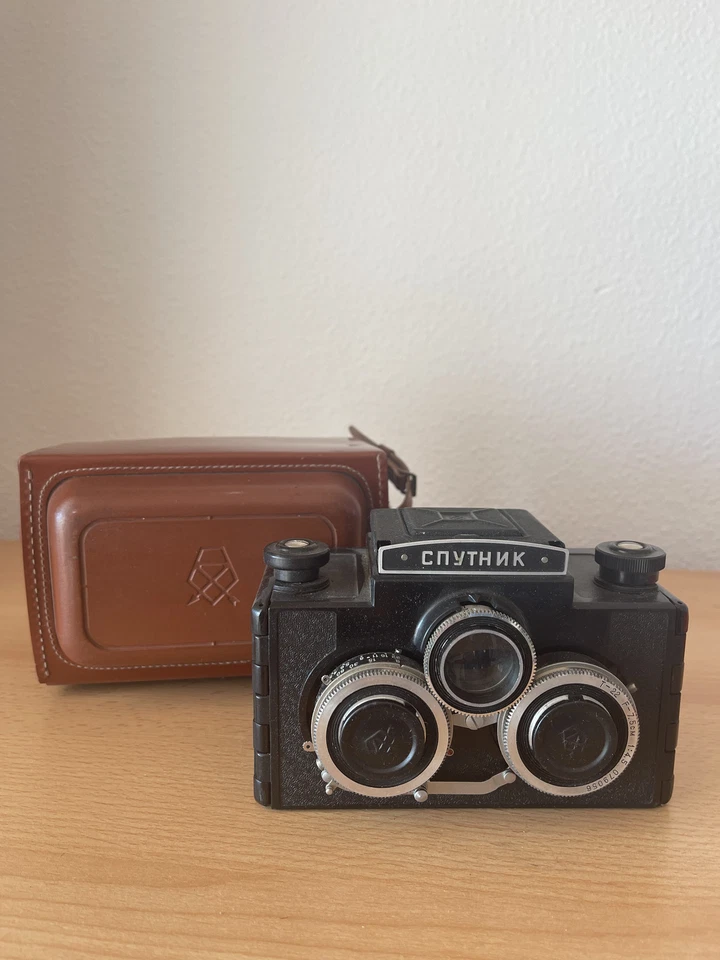 Câmera estéreo Sputnik 1960 - Imagem 1 de 4