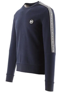 Michael Kors Midnight New Evergreen Crew Sweatshirt Blue size L - Picture 1 of 6