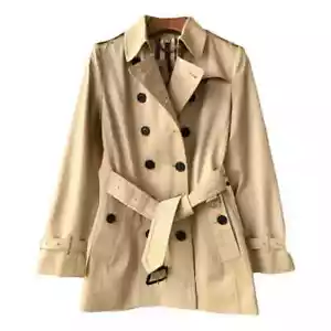Burberry Sandringham Short Trench Coat US 4 / UK 6 - Picture 1 of 4