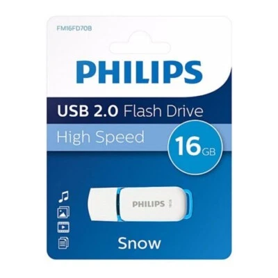 Clé usb 16 go Philips clef usb 16go Snow cle USB 2.0 Flash Drive high Speed - Photo 1/4