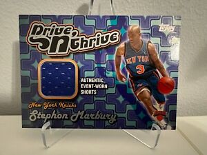 2004-05 Topps Drive n' Thrive Relics Stephon Marbury #DT-SMA
