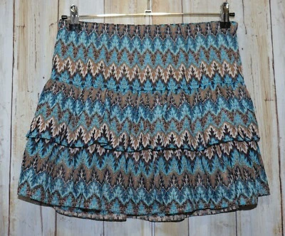 Minifalda tocador en capas de encaje para mujer talla pequeña excelente Foto 1 de 2