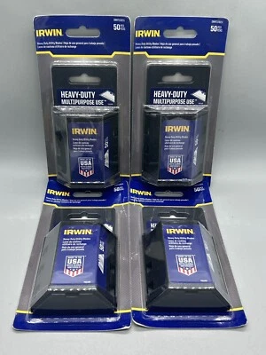 Paquete de 200 cuchillas de afeitar Irwin de alta resistencia uso multiusos IWHT11921L Foto 1 de 4