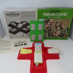 Vintage MASH M*A*S*H Golden Trivia Game Edition 1984 Hawk Eye Klinger - Picture 1 of 13