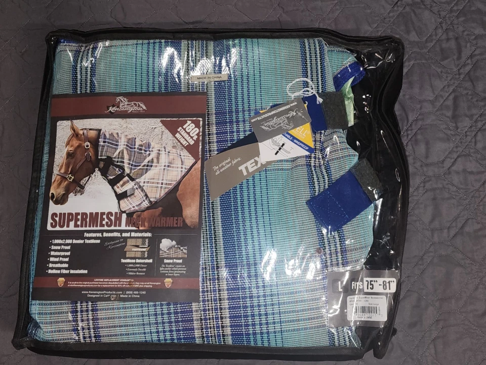 Новый с Ярлыками новый Kensington суперсетка шеи подогреватель M подходит 69 «-75» одеяла 180g капюшон - Изображение 1 из 1