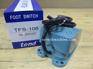 TFS-106 Tend Foot Pedal Switch Standard Type Alternate Action - Picture 1 of 2