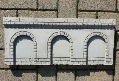 Beton Arkadenmauer Bogen glatt, Spur G, Gartenbahn (13008) - Bild 1 von 4