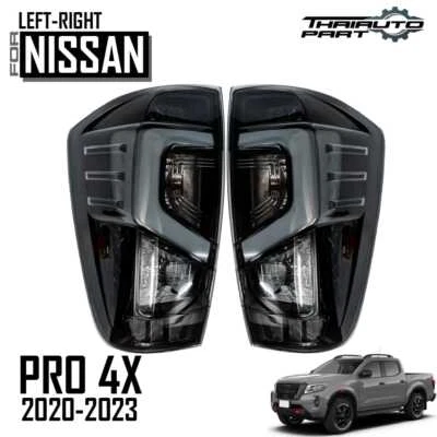 Pair LED REAR TAIL LAMP LIGHT FOR Nissan Frontier NAVARA PRO-4X Pickup 2020~2023 - Image 1 of 4