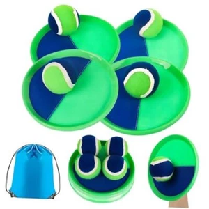 Toss and Catch Ball Set Kids Toys - Lawn Games Beach Games Beach Toys Pool - Picture 1 of 7
