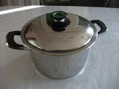 AMC, Topf mit Deckel und Temperaturanzeige, 6,5 Liter Inhalt - Bild 1 von 4