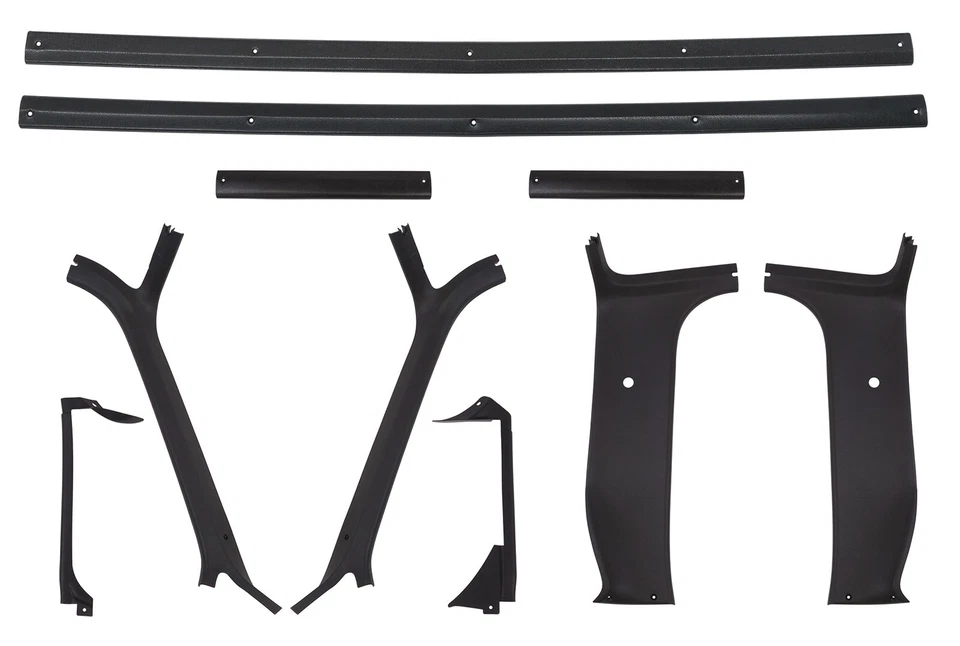 1981 1982 1983 1984 1985 1986 1987 CHEVY GMC TRUCK INTERIOR MOLDING SET 10 PCS - Image 1 of 1