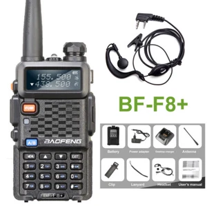BF-F8+ Plus UHF/VHF Dual Band 136-174&400-520MHz Two Way Radio - Picture 1 of 12