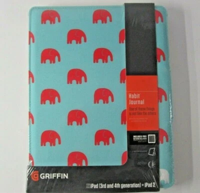 Griffin Habit Journal Case for Apple iPad 3rd & 4th Generation or iPad 2 - Image 1 of 4