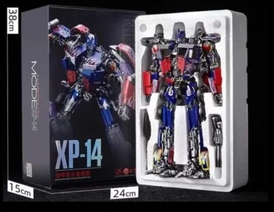 Robot 30cm - NUOVO - Trasformabile  In Camion Fiammato..Leader - Immagine 1 di 4