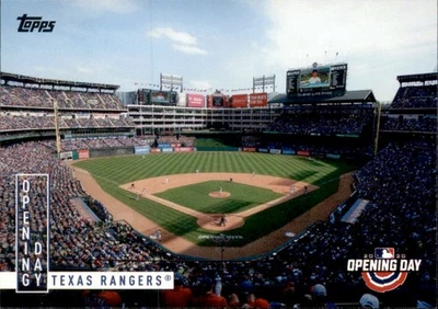 2020 Topps Opening Day Texas Rangers Stadium #OD-13 - Image 1 of 2