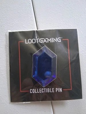 Zelda Blue Rupee Treasure Collectible Pin 2019 Loot Crate Gaming Sealed NEW - Image 1 of 2