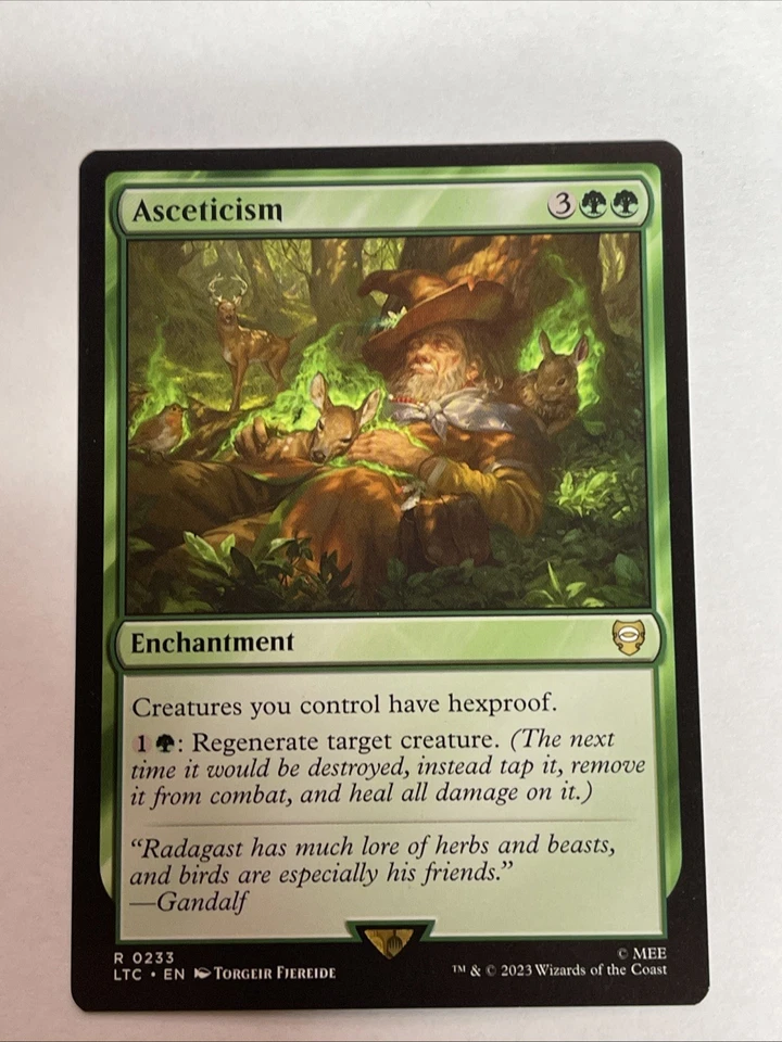 Asceticism Commander: the Lord of the Rings: Tales of Middle-Earth #233 Rare - Image 1 of 1