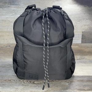 Bolso de Hombro/Mochila Convertible Beis The Sport con Cordón Negro Gimnasio - Imagen 1 de 11