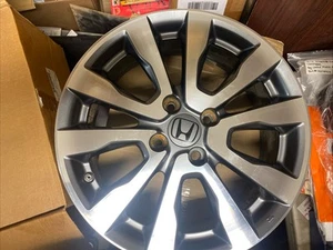 12-14 Honda Fit, 16" X 6" Factory Machined Grey OEM Wheel Rim, Part #TK6 16060A - Picture 1 of 21