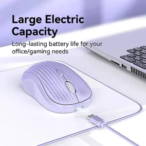 Type-C Dual Mode Mouse Rechargeable Computer Mouse Laptop Accessories - Afbeelding 1 van 19