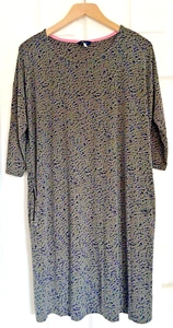 ☆Joules LACEY GRNLEOP Jersey Tunic Dress With Pockets☆Size 12☆Immaculate!☆ - Picture 1 of 4