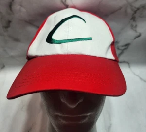 Pokemon Ash Ketchum Baseball Adjustable Cap Hat Pokémon Cosplay Vintage 1990's - Picture 1 of 9