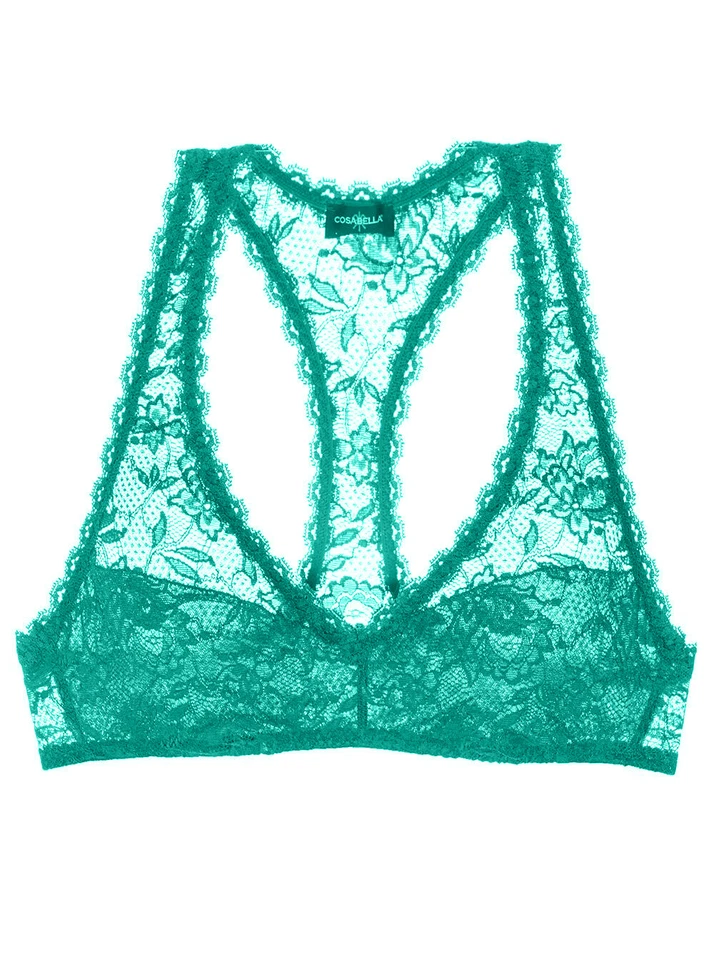 CLEARANCE - LAST ONE - Cosabella Never Say Never Racie Bra in Dynasty Green - L - Изображение 1 из 1