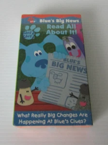 BLUE'S CLUES Read All About It! VHS video SEALED! - Picture 1 of 1