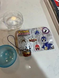 Dr Robotnik Eggman - Sonic the Hedgehog Tomy Head Dangler Charm NEW - Picture 1 of 2