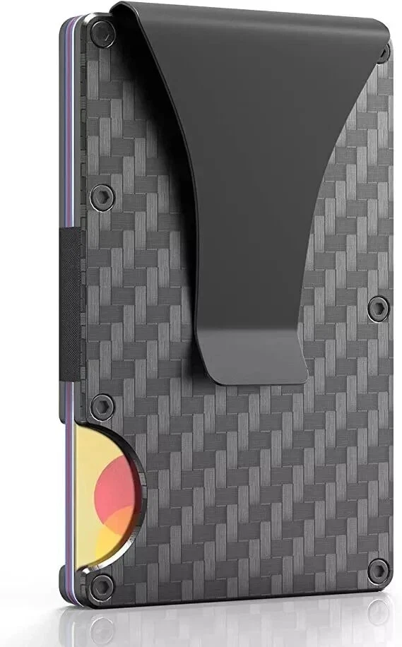 The Ridge Style Titanium Wallet with RFID Blocking Card Slots, Money Clip Usa - Image 1 of 4