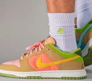 New Nike Dunk Low Retro Sun Club Arctic Orange Sanded Gold Size 12 DM0583-800 - Picture 1 of 6