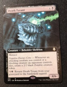 Death Tyrant - Extended Art - AFC - MTG - EN - NM - 292 - Picture 1 of 1