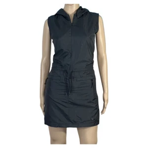Calvin Klein Talla 3 Mujer Sin mangas Sudadera con Capucha Vestido Playa Ropa Informal Nailon - Imagen 1 de 7