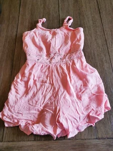 Justice romper girls size 7, pink, Beautiful! - Picture 1 of 7