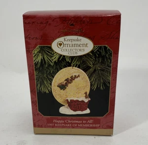 Hallmark Keepsake Ornament Collectors Club Happy Christmas to All! 1997 (552) - Picture 1 of 12
