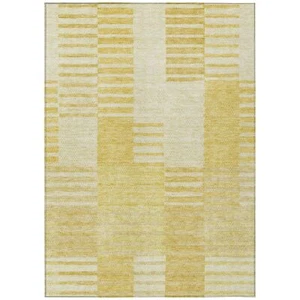 Addison Rugs Chantille ACN686 Honey 9' x 12' Indoor Outdoor Area Rug, Easy - Picture 1 of 7
