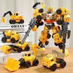 Transforming Engineering Car Toy, Action Figures Car for Engineering Cognitio... - Picture 1 of 9