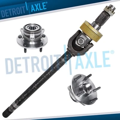 Kit de buje de cojinete de rueda de eje de conductor delantero 4x4 para Dodge Ram 1500 1994-1999 Foto 1 de 4