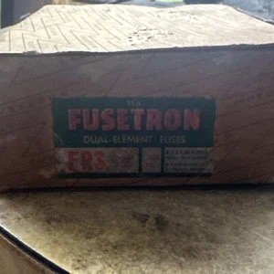 Fusetron FRS-R-2-1/2 Bussmann Sicherung Zeitverzögerung 2-1/2 AMP 600VOLT 10er Pack - Bild 1 von 2
