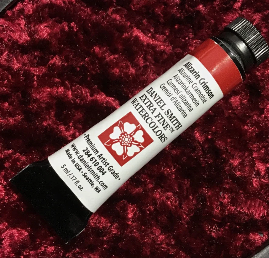 284610004 Daniel Smith Extra Fine Watercolor 5ml Alizarin Crimson